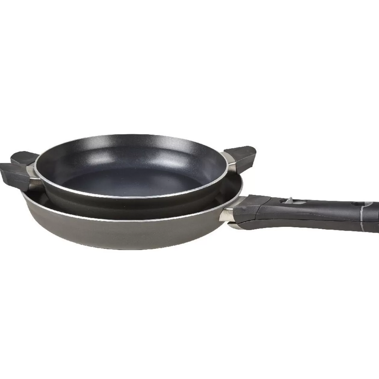 Gifi 2 poêles et 1 poignée Pyrex< Petit Électroménager