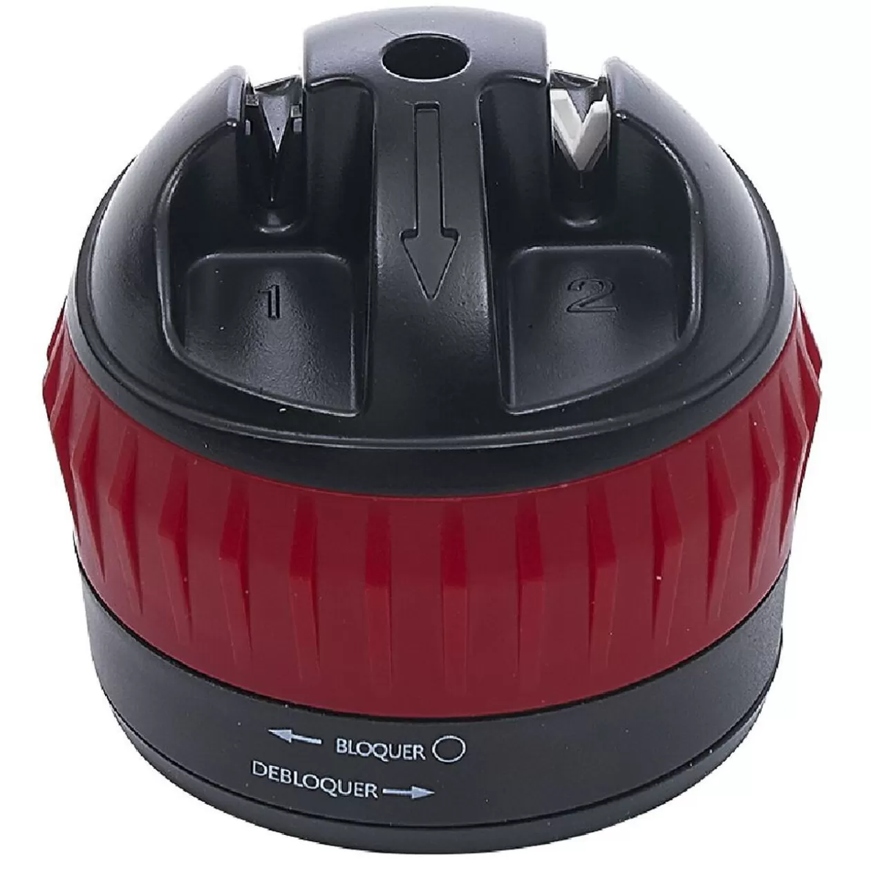 Gifi Aiguiseur couteau double position rouge et noir< Préparation Culinaire