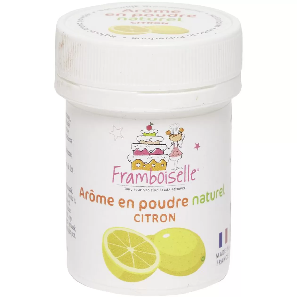Gifi Arôme naturel citron en poudre 15g< Préparation Culinaire