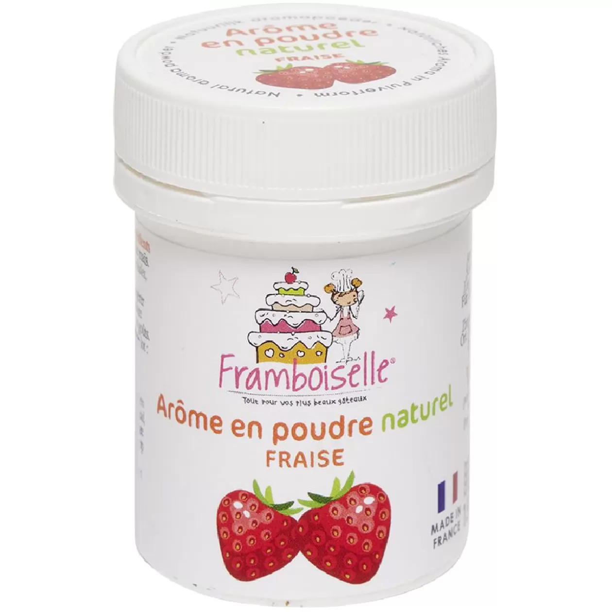 Gifi Arôme naturel fraise en poudre 15g< Préparation Culinaire