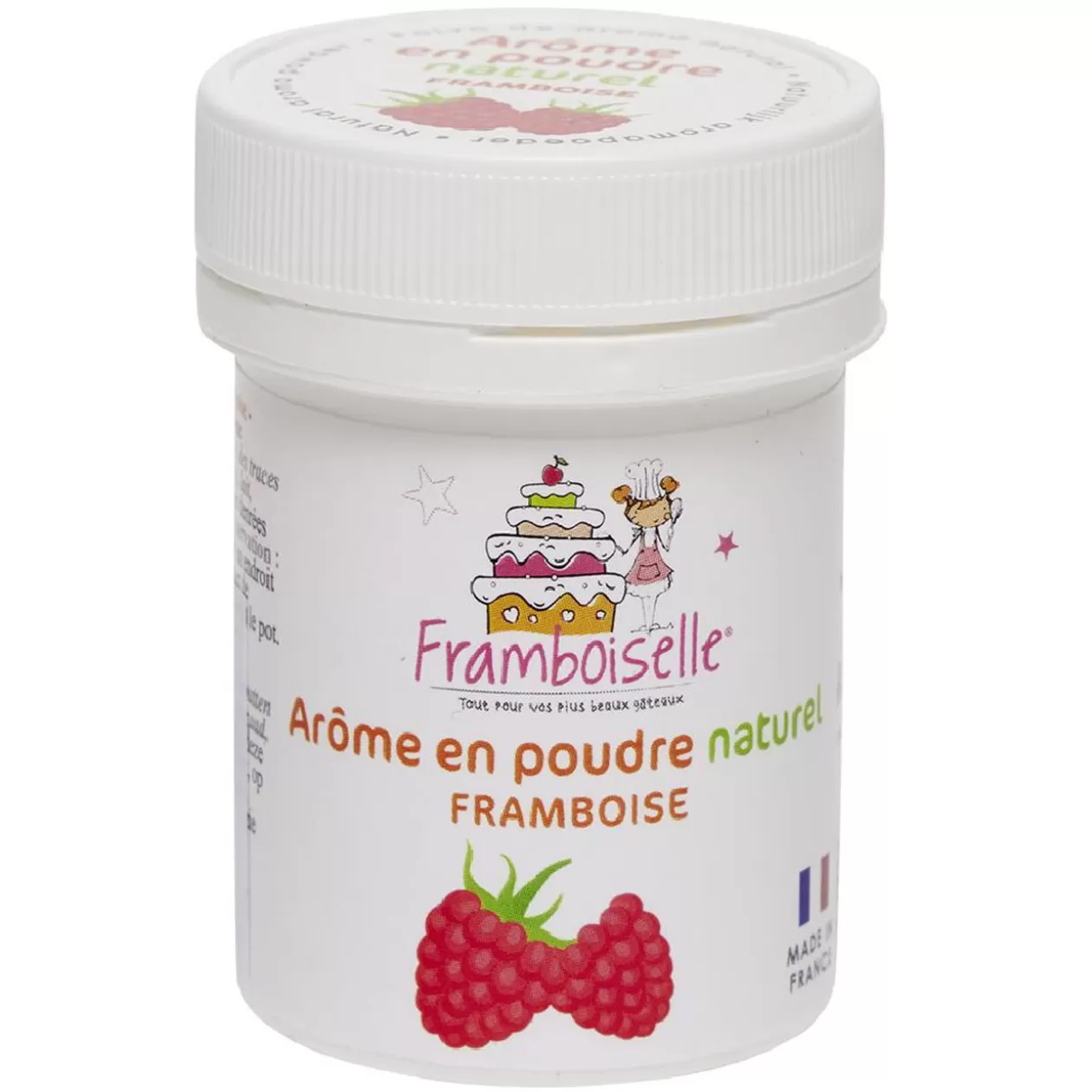 Gifi Arôme naturel framboise en poudre 15g< Préparation Culinaire