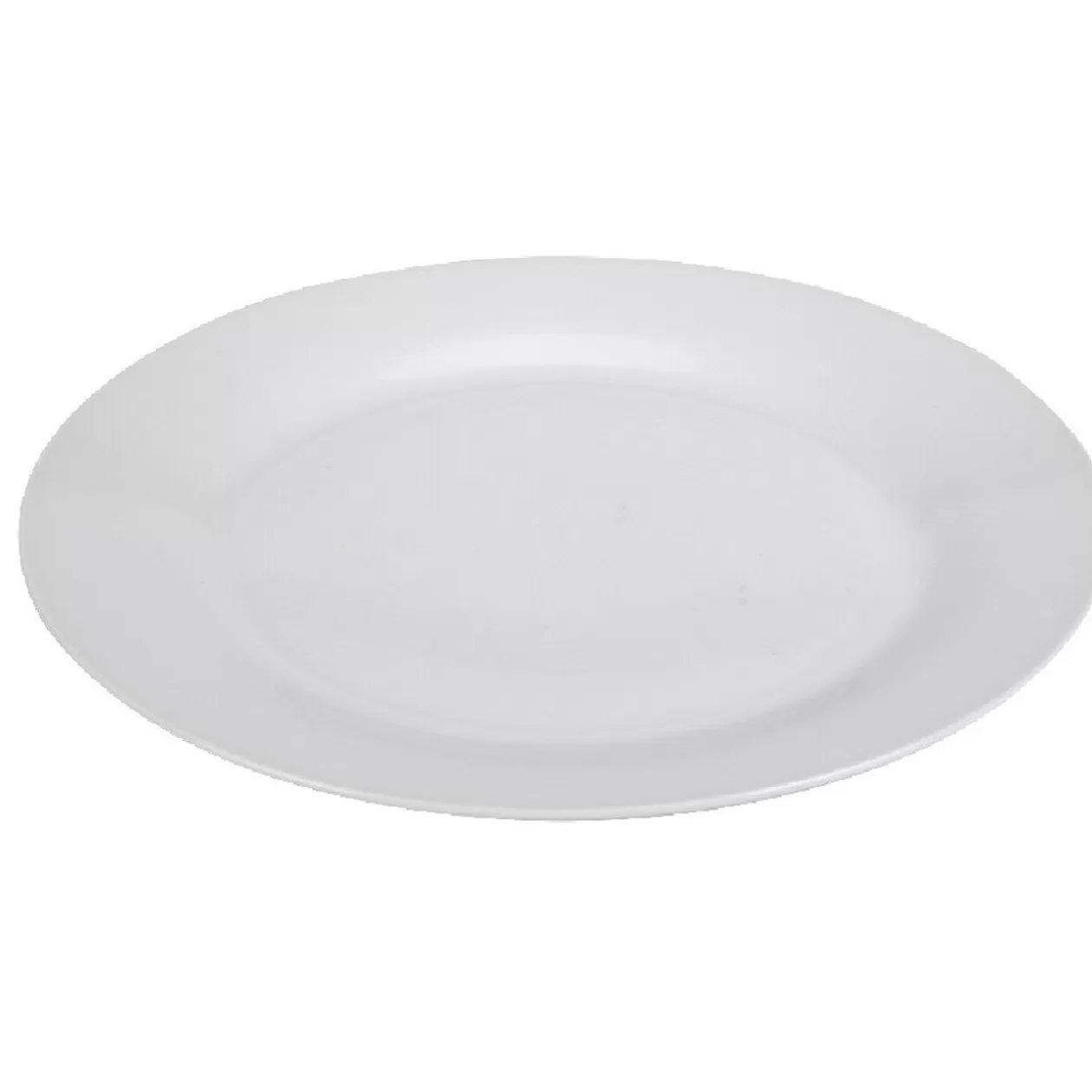 Assiette à dessert basique ronde blanche porcelaine>Gifi Discount