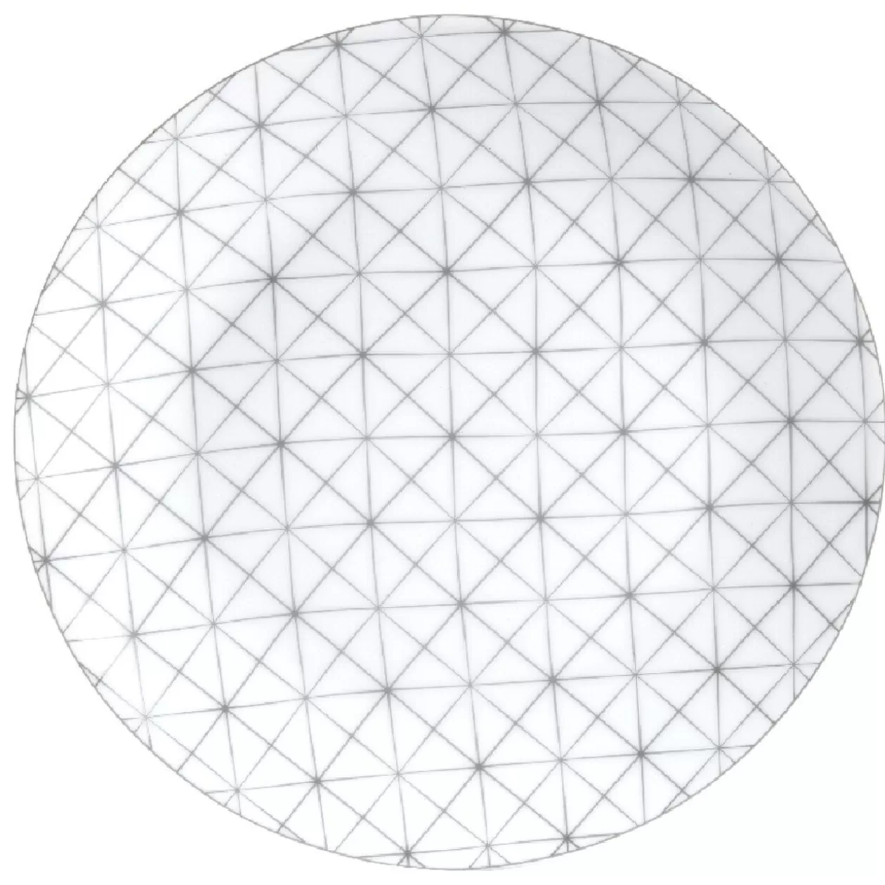 Assiette à dessert design géométrique dépareillé x4>Gifi Fashion