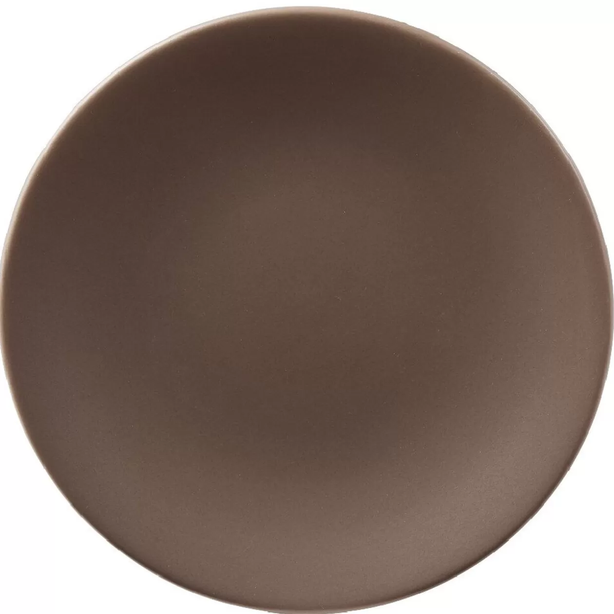 Assiette à dessert en faïence uni taupe>Gifi Online