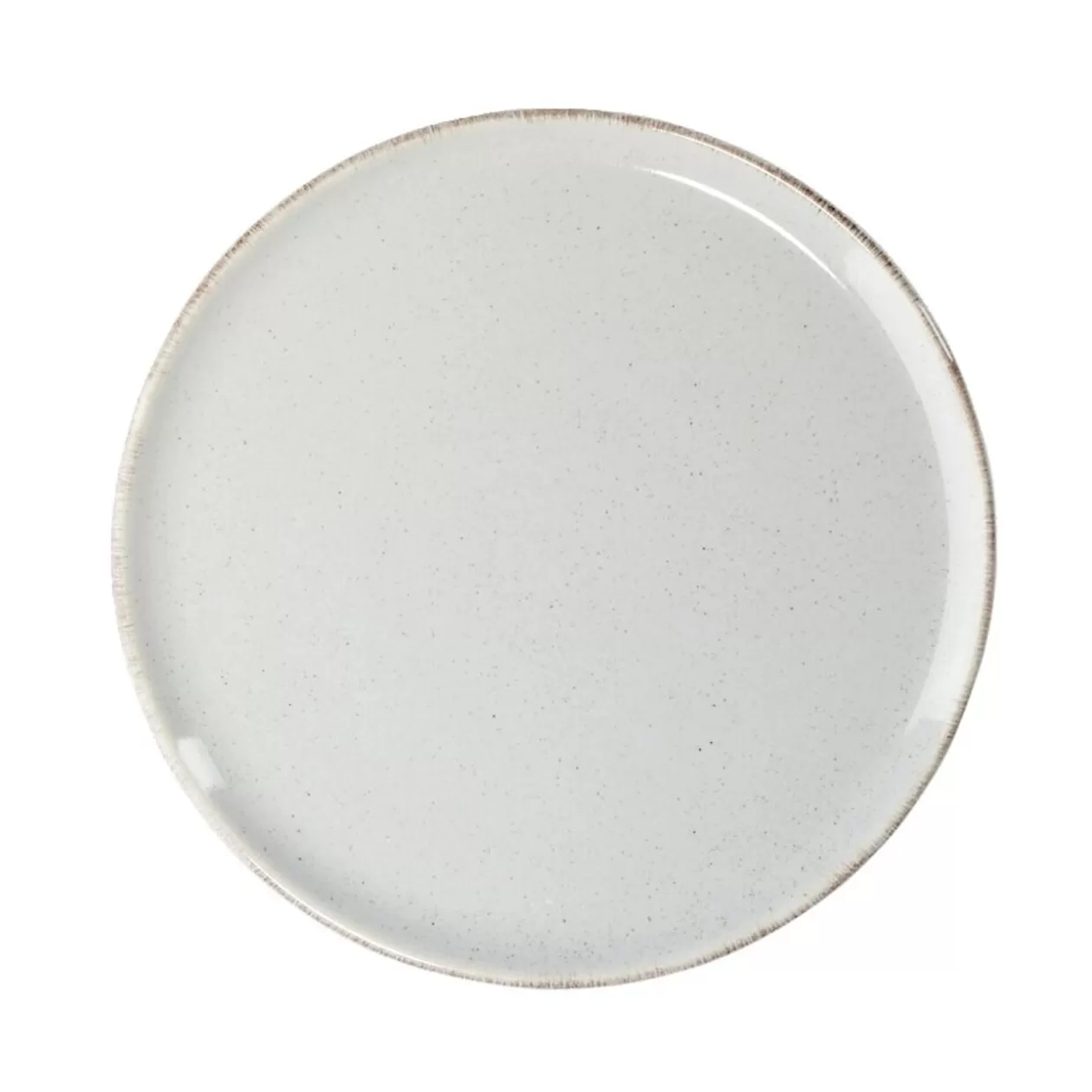Gifi Assiette à dessert Lisbonne en grès gris Ø20,5cm< Vaisselle Et Accessoires De Table