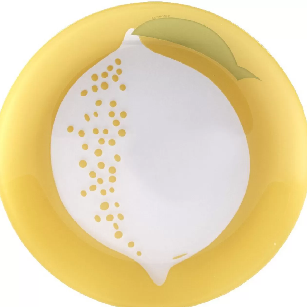 Assiette à dessert Luminarc design fruit gris jaune>Gifi Outlet