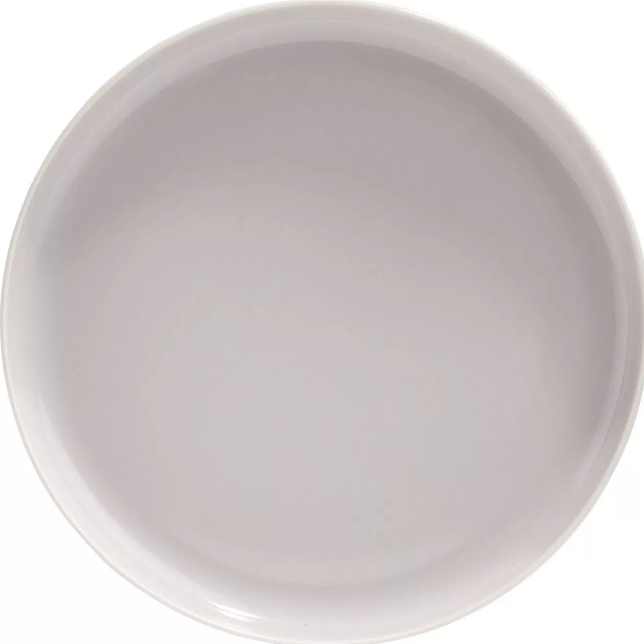 Assiette à dessert Oslo porcelaine gris uni>Gifi New