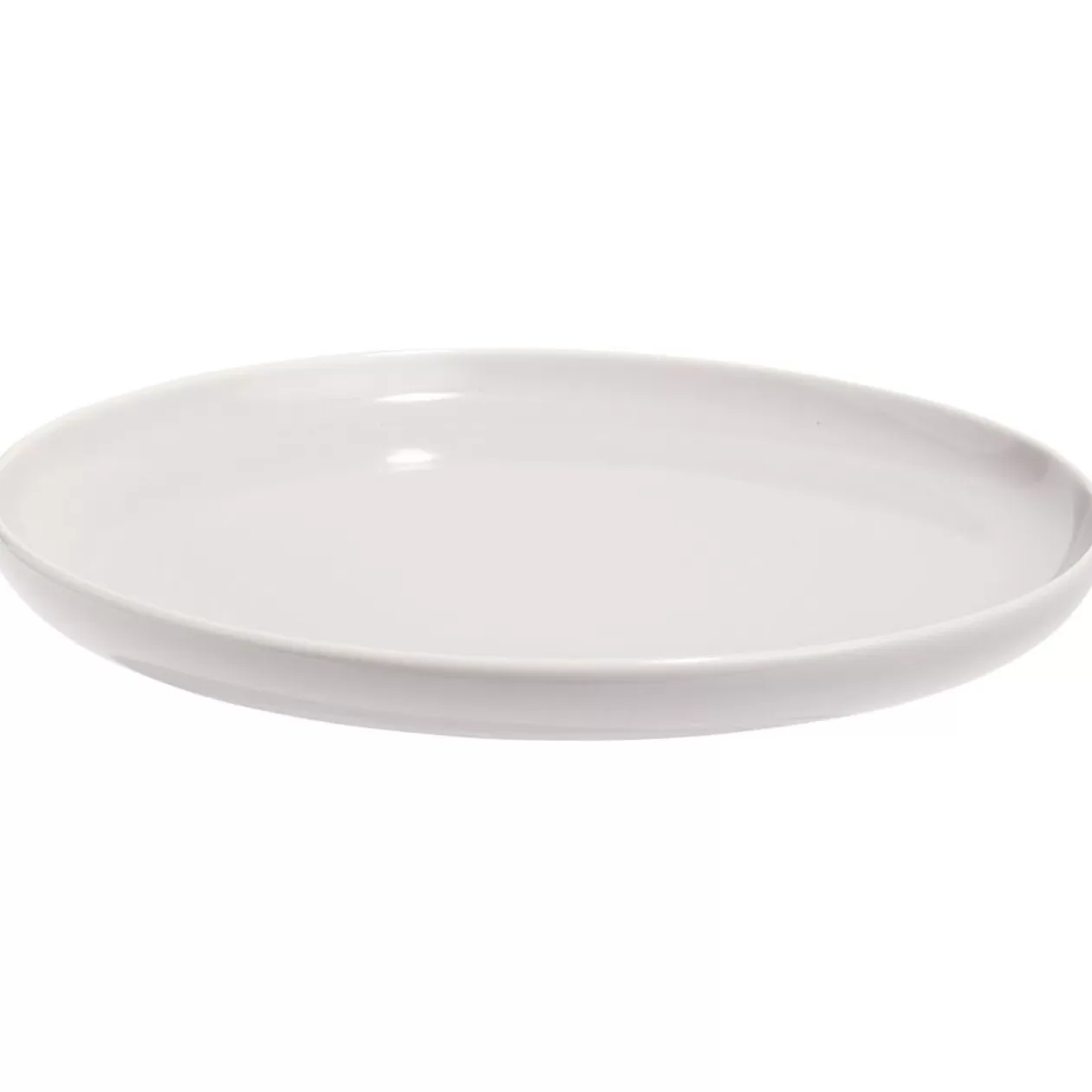 Assiette à dessert Oslo porcelaine gris uni>Gifi New