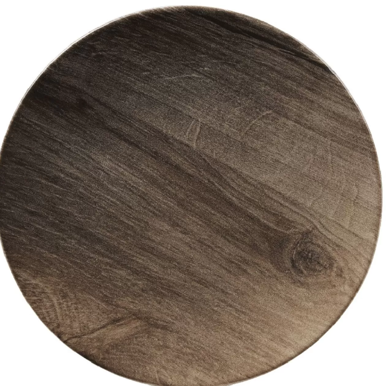 Assiette à dessert ronde décor imitation bois>Gifi Sale