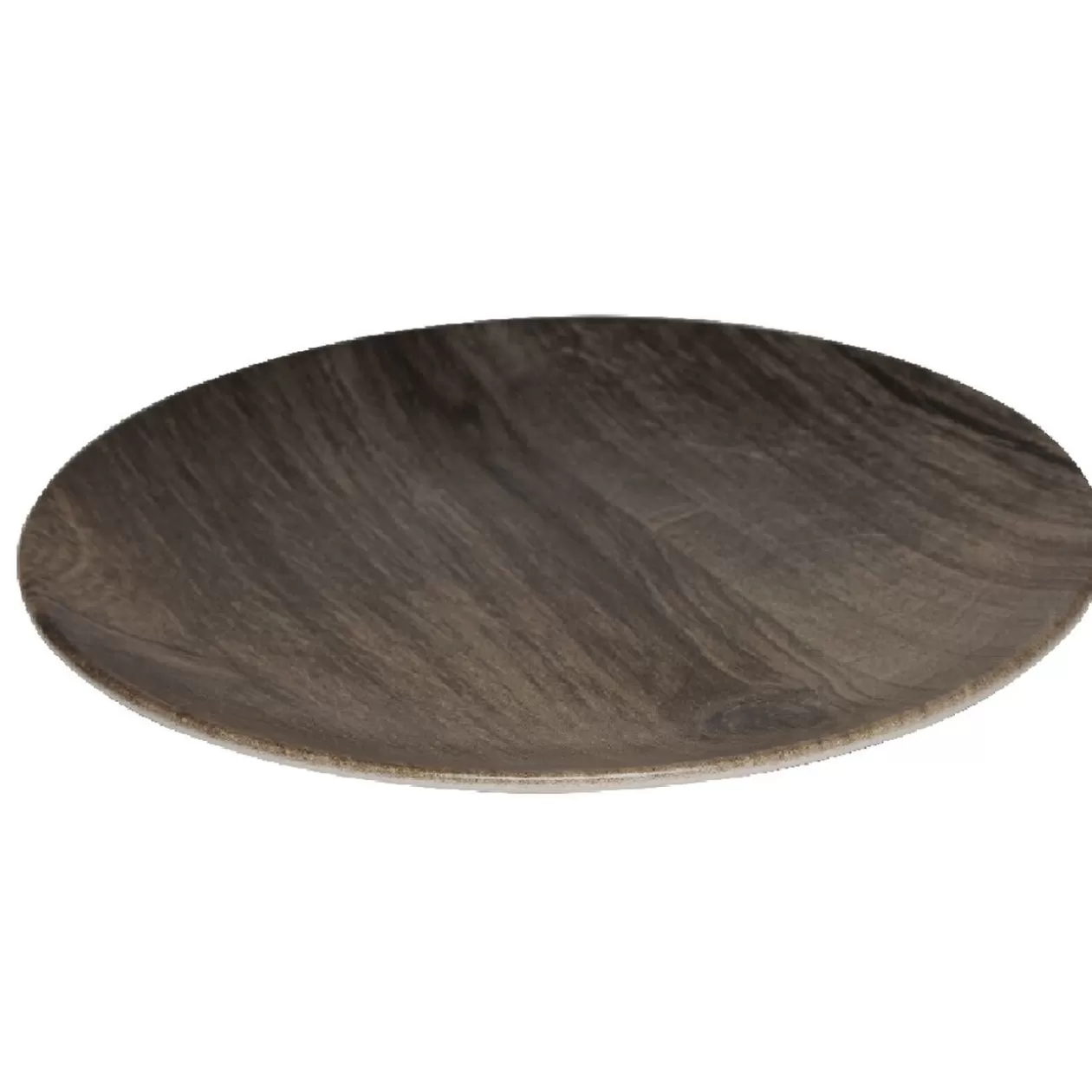 Assiette à dessert ronde décor imitation bois>Gifi Sale