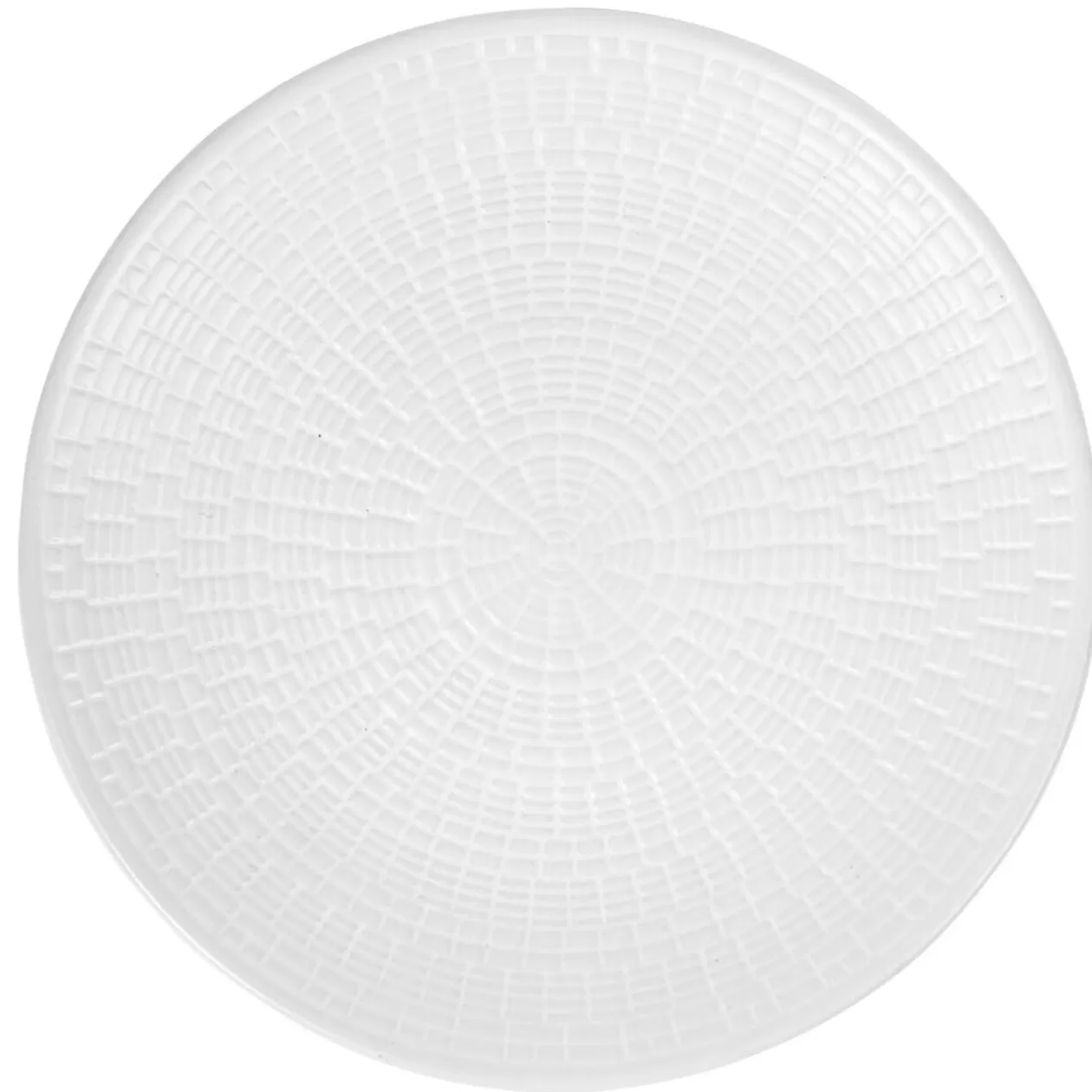 Assiette à dessert ronde faïence design Zebra blanc>Gifi Cheap