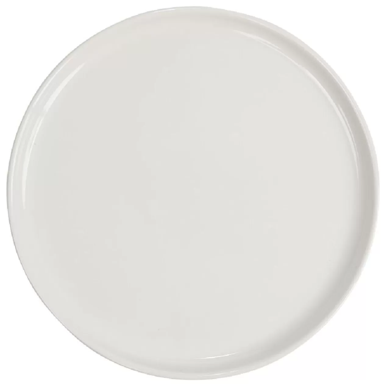 Assiette à dessert ronde Nordic porcelaine blanc>Gifi Outlet