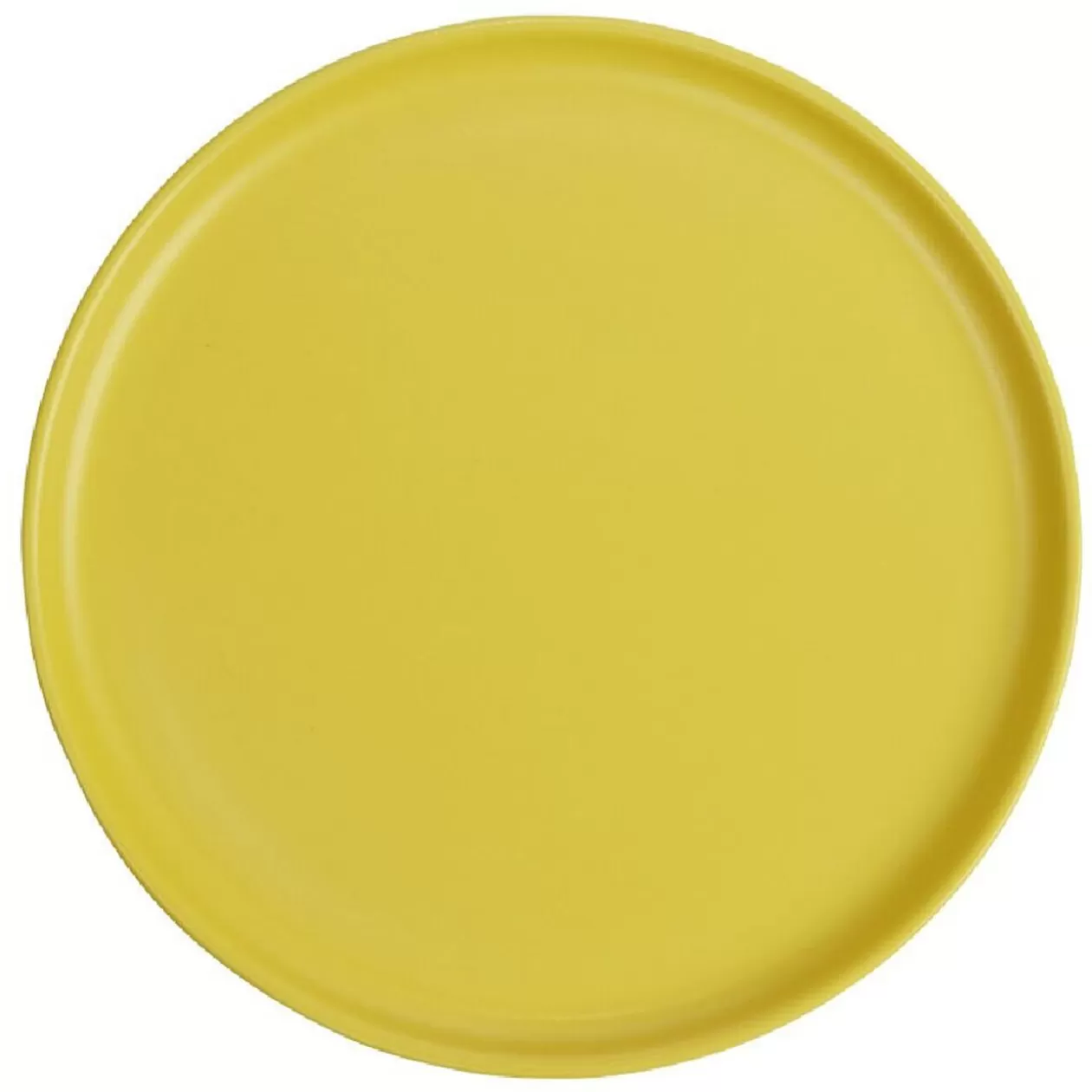 Assiette à dessert ronde Nordic porcelaine jaune>Gifi Online