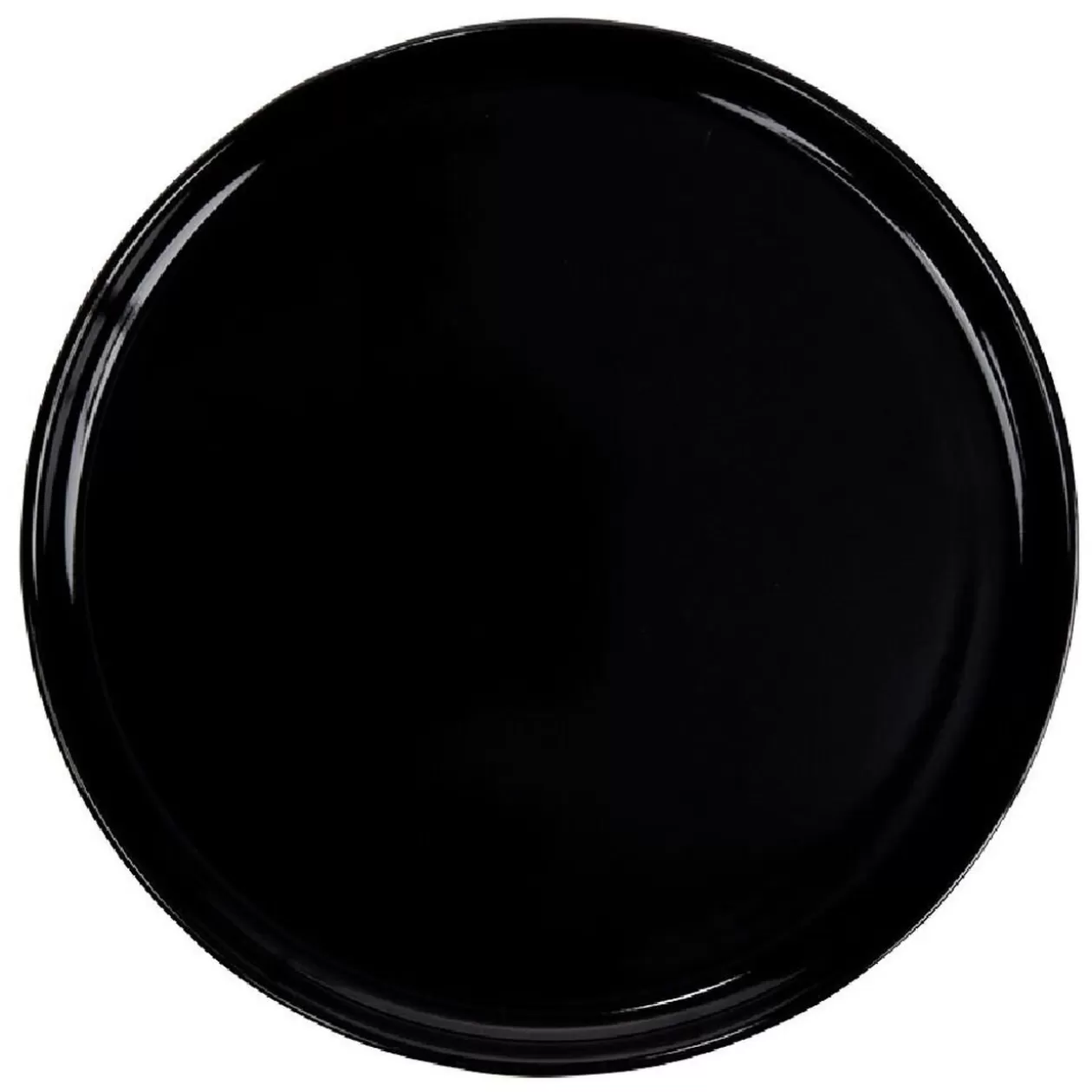 Assiette à dessert ronde Nordic porcelaine noir>Gifi New