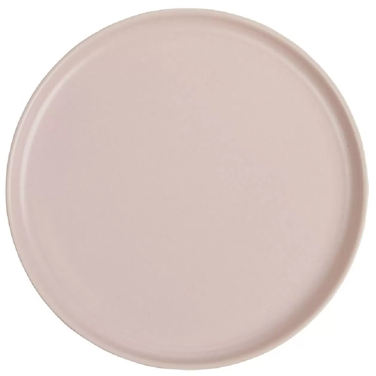 Assiette à dessert ronde Nordic porcelaine rose>Gifi New