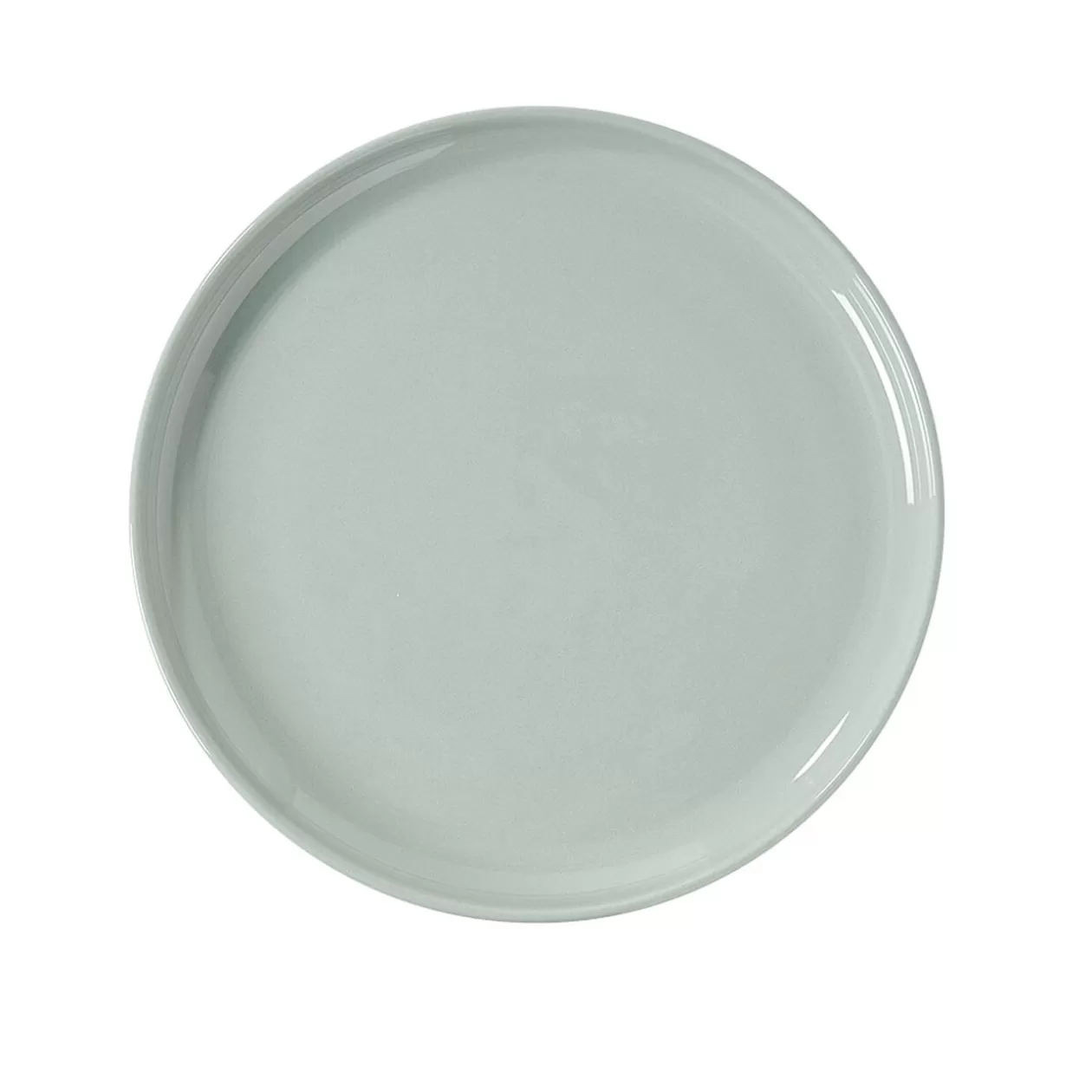 Assiette à dessert ronde Oslo vert d'eau>Gifi Shop