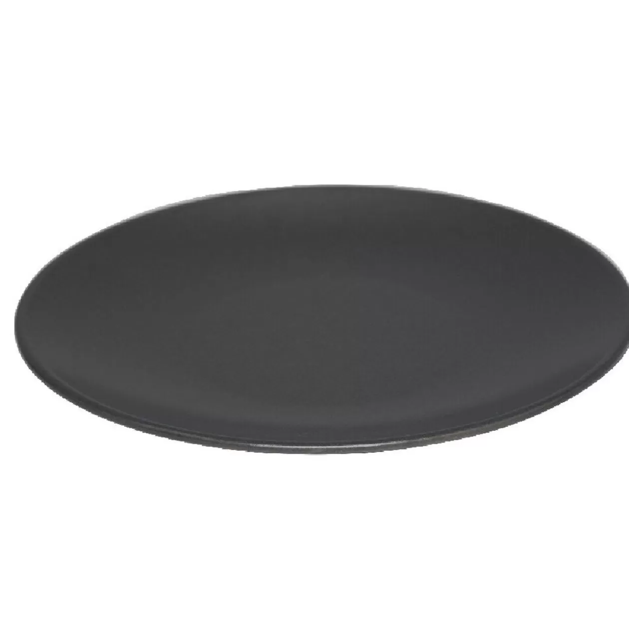 Assiette à dessert uni gris>Gifi Store