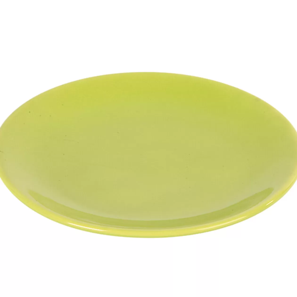 Assiette à dessert verte>Gifi Outlet