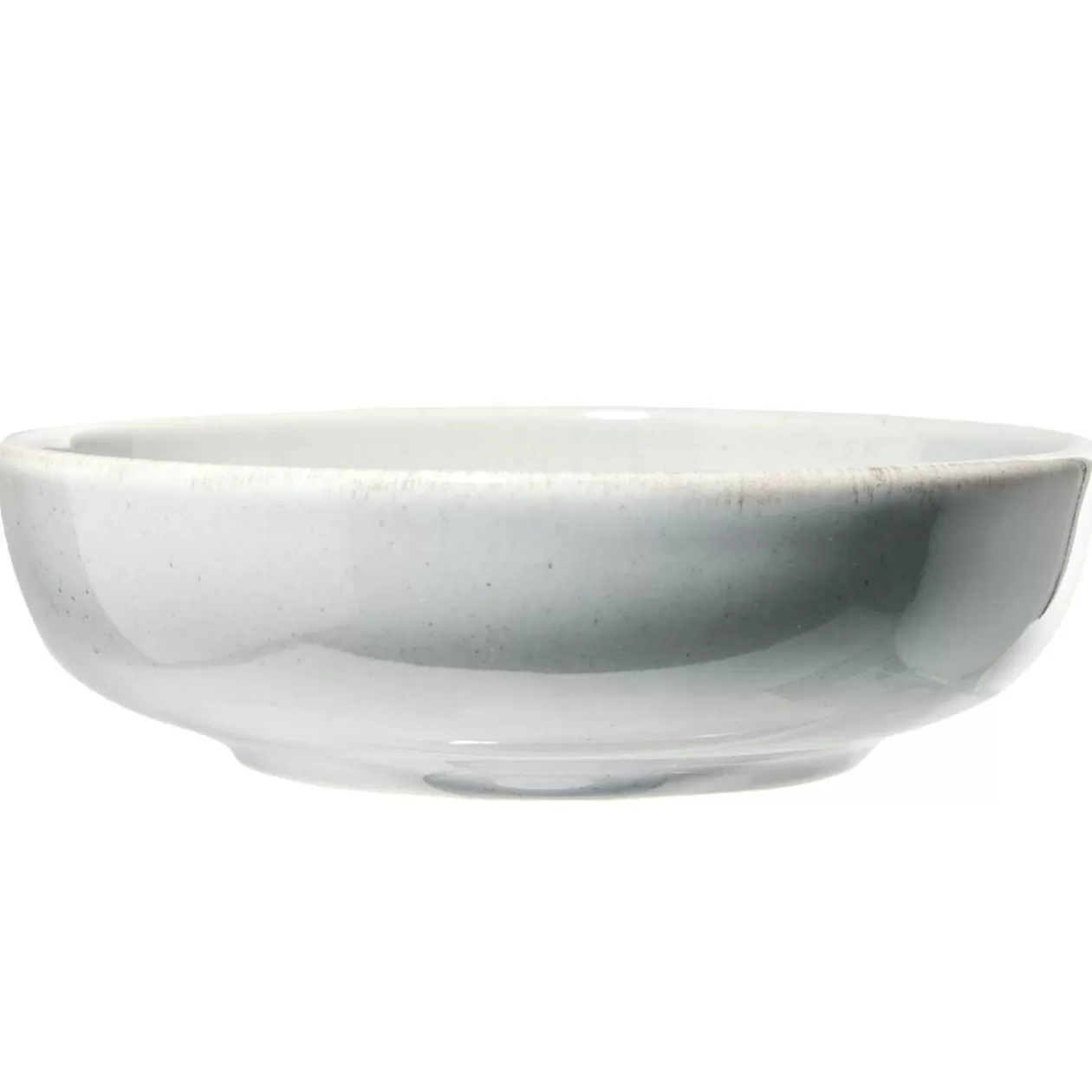 Gifi Assiette à soupe Lisbonne en grès gris Ø18cm< Vaisselle Et Accessoires De Table