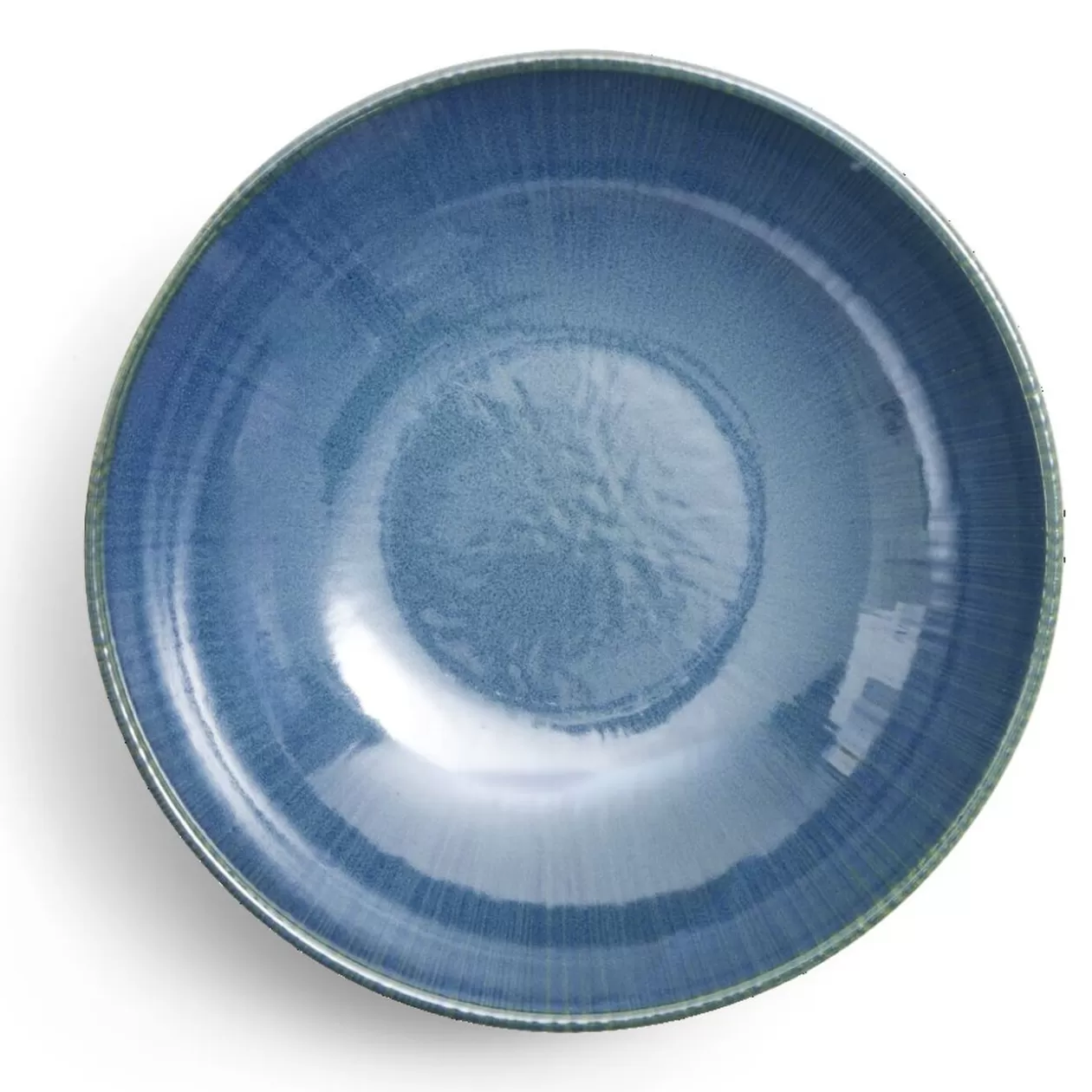 Gifi Assiette creuse Amaury faïence bleue Ø21cm< Vaisselle Et Accessoires De Table