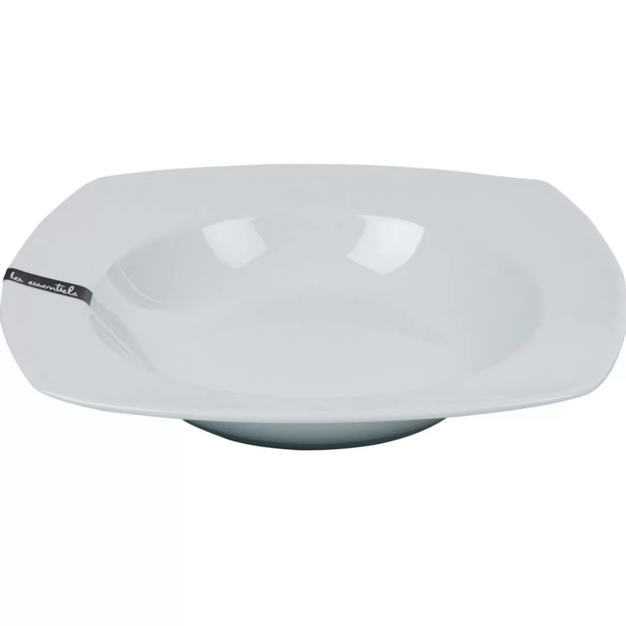 Gifi Assiette creuse carrée blanche Les essentiels< Vaisselle Et Accessoires De Table