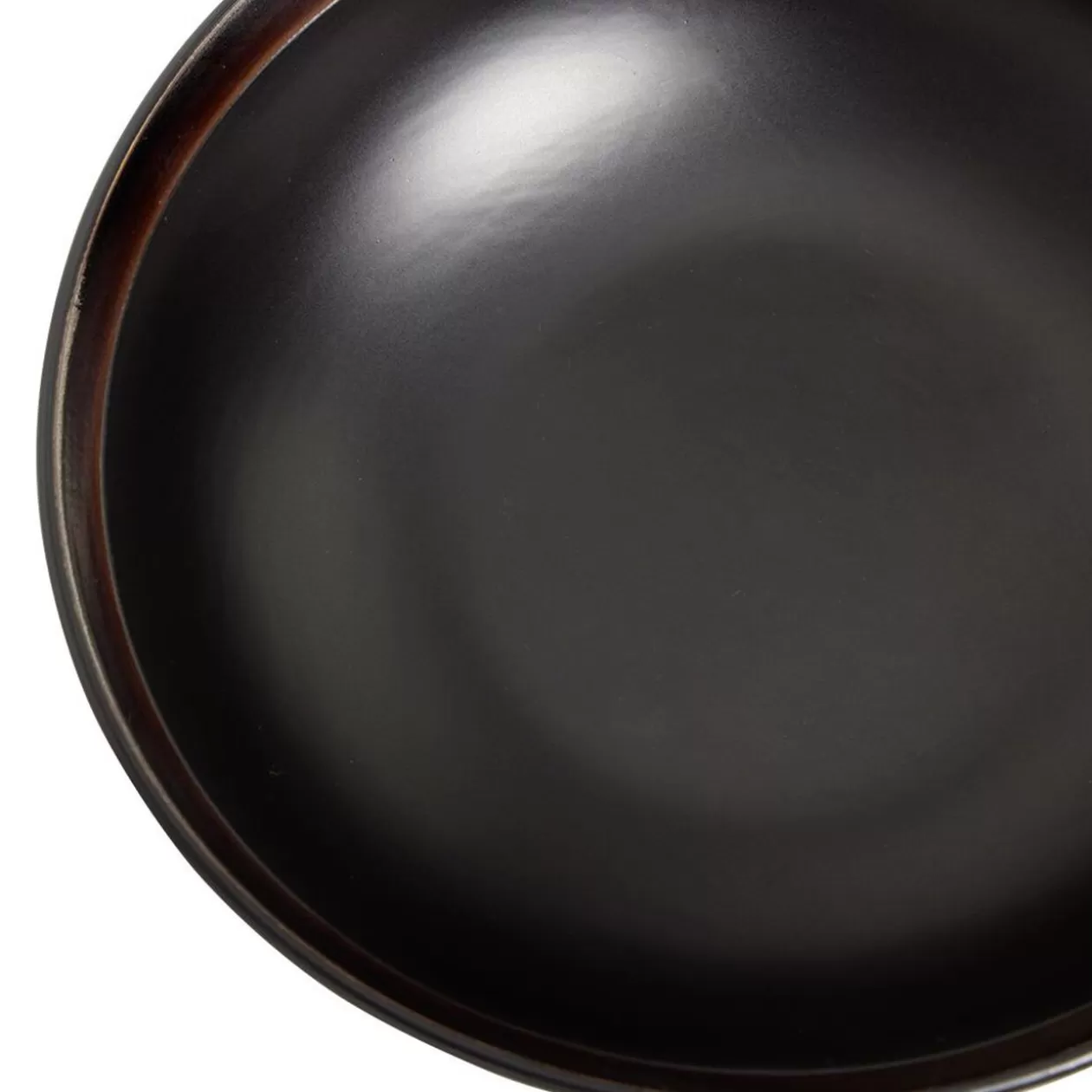 Assiette creuse en faïence avec liseré doré>Gifi Sale