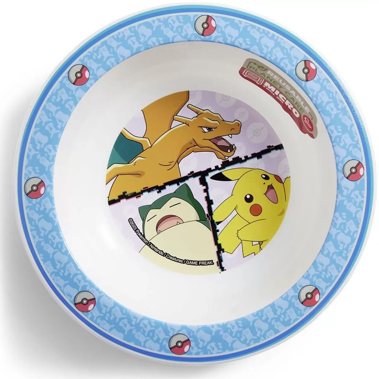 Assiette creuse enfant Pokémon plastique Ø16cm>Gifi Best