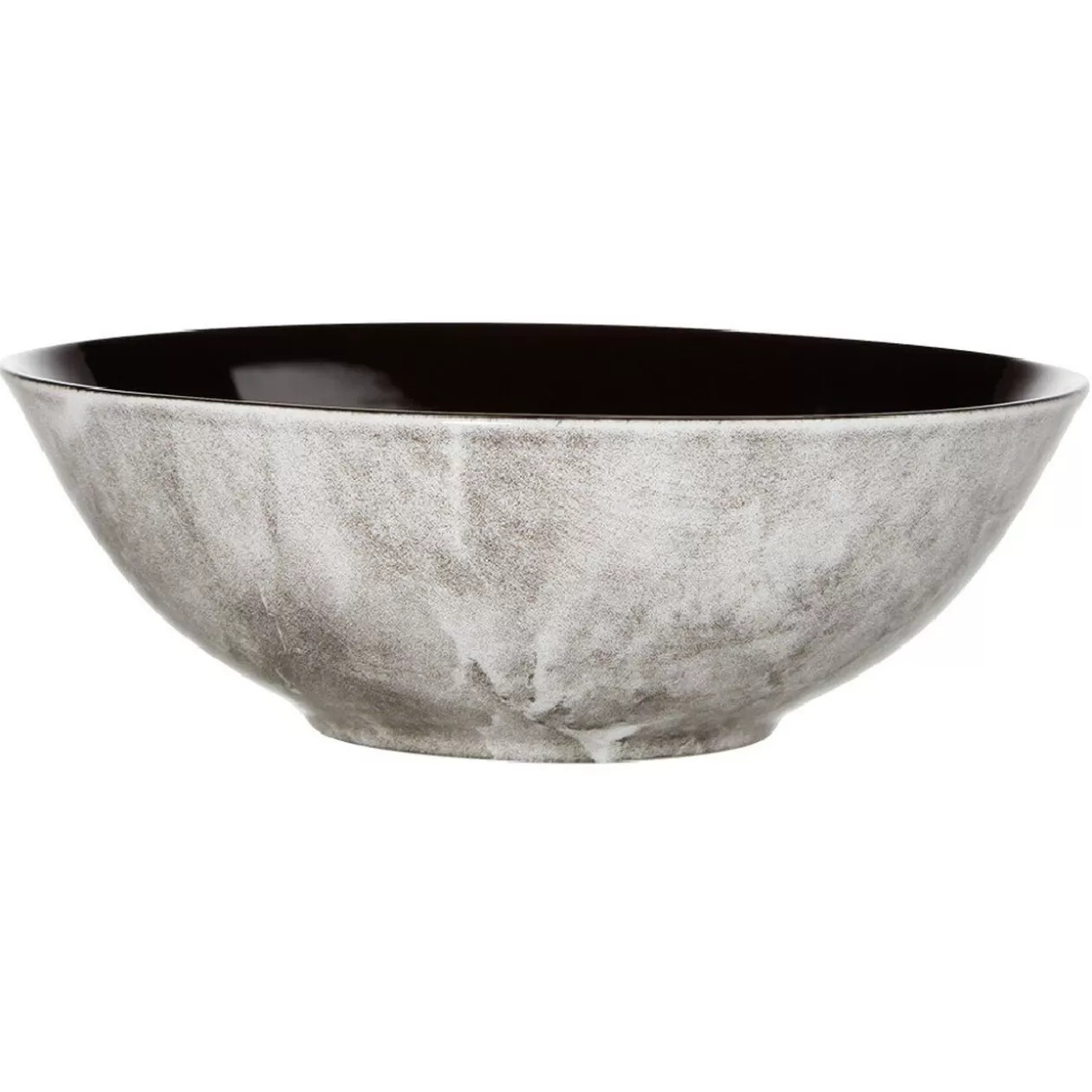 Assiette creuse motif marbre gris>Gifi Hot