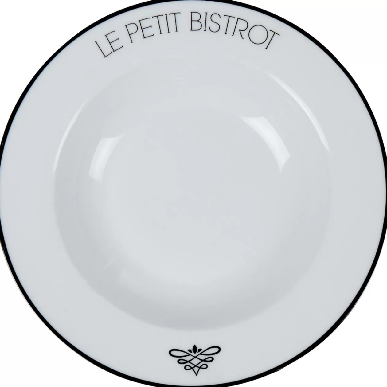 Assiette creuse ronde Le petit bistrot>Gifi Best