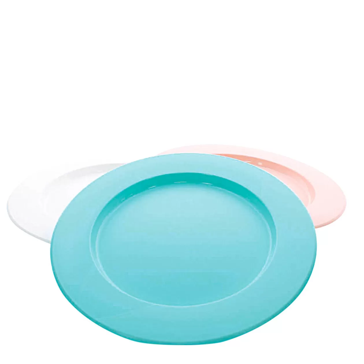 Assiette plastique coloré Ø 24 cm>Gifi Fashion