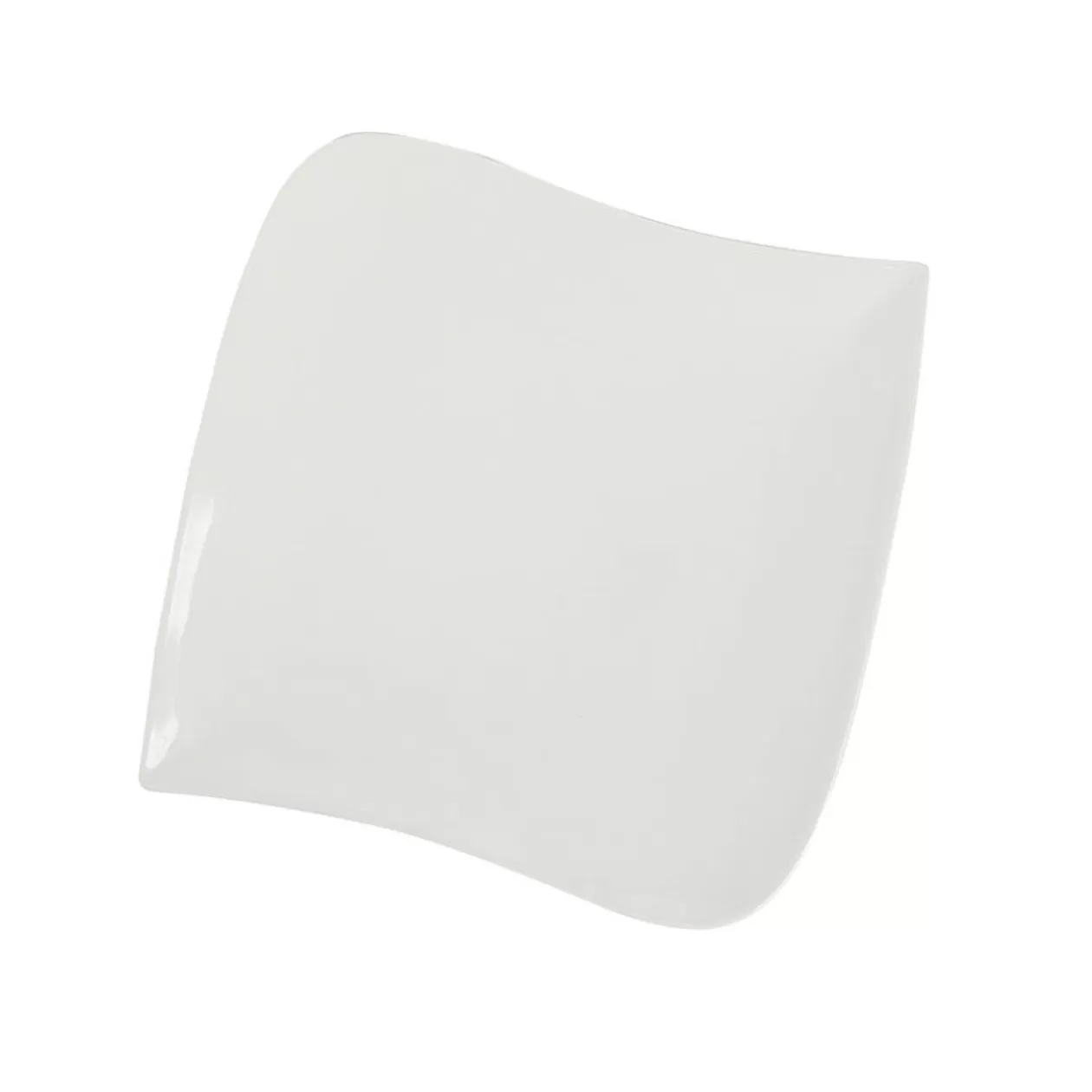 Assiette plate carrée blanche>Gifi Cheap