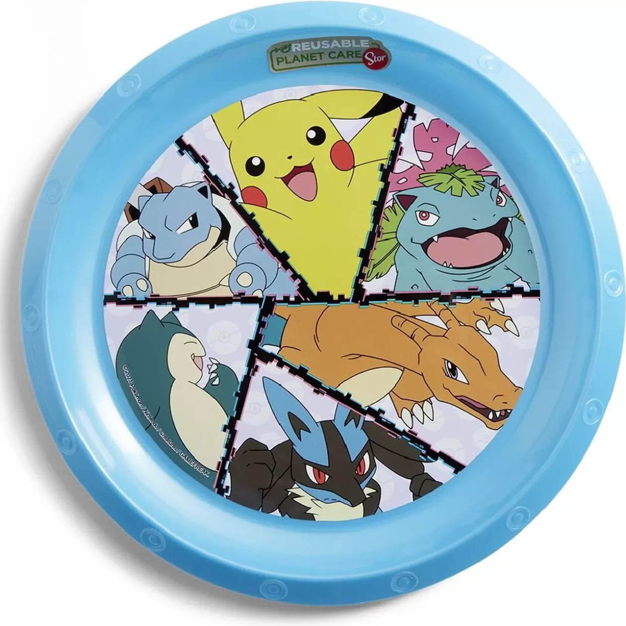 Assiette plate enfant Pokémon plastique Ø21cm>Gifi Fashion