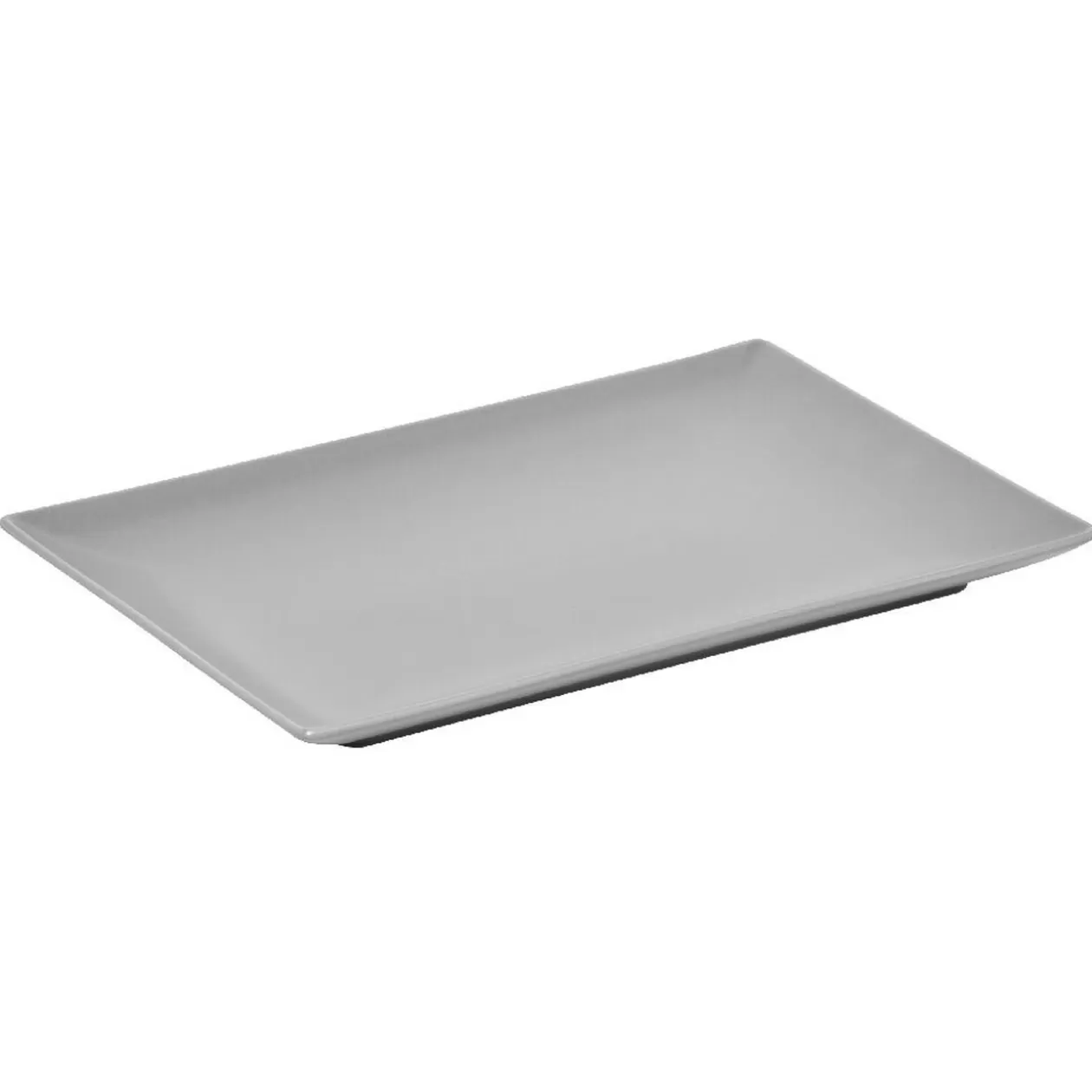 Gifi Assiette plate grise rectangulaire< Vaisselle Et Accessoires De Table