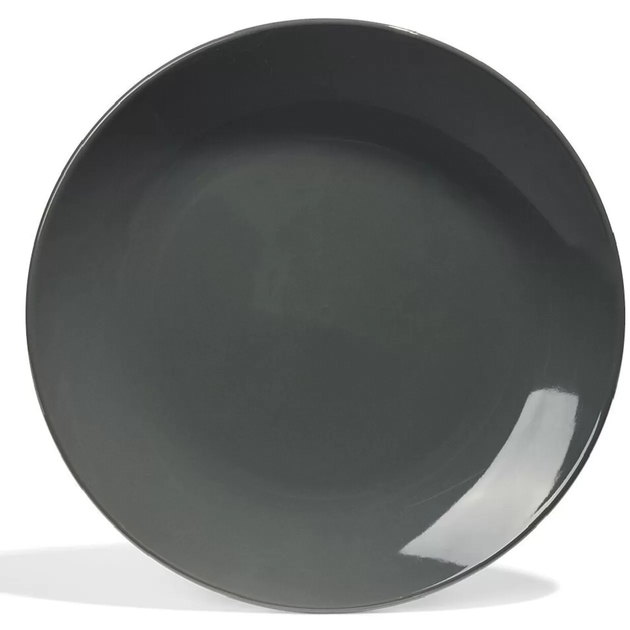 Gifi Assiette plate Madrid Ø27cm faïence grise< Vaisselle Et Accessoires De Table