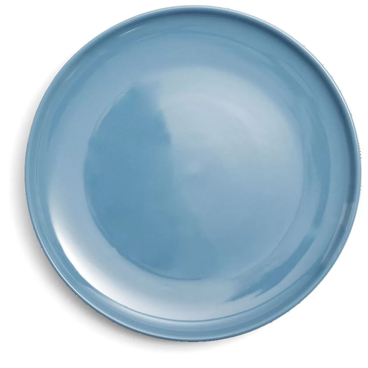 Gifi Assiette plate Oslo en grès bleu Ø27cm< Vaisselle Et Accessoires De Table