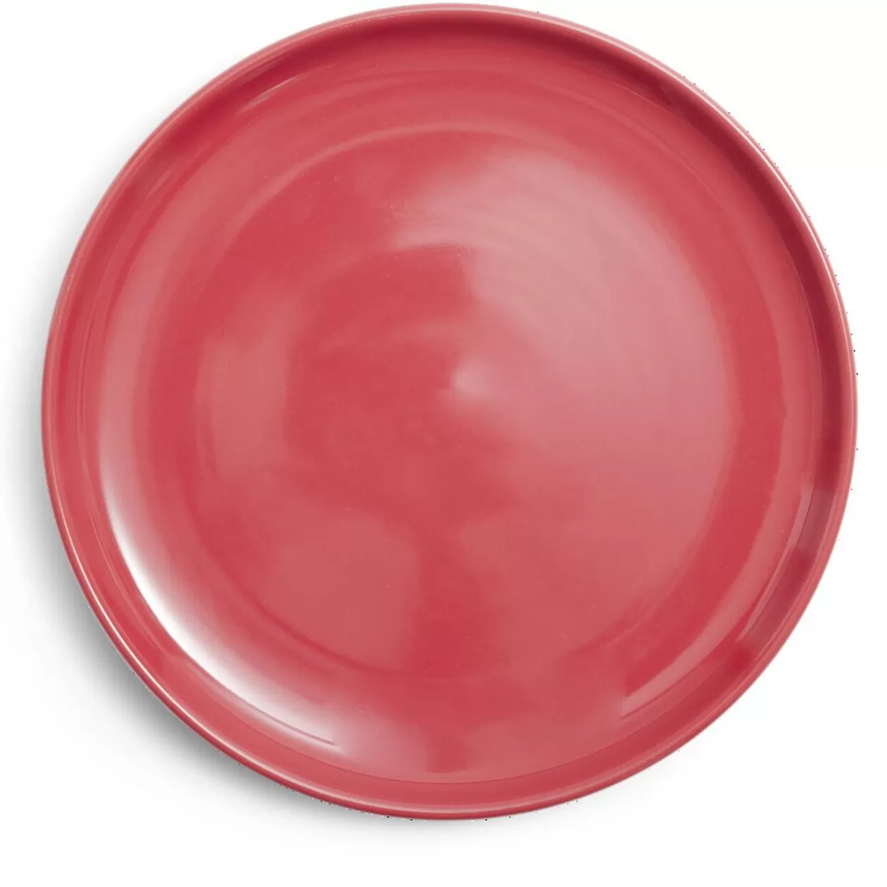 Gifi Assiette plate Oslo en grès rouge Ø20cm< Vaisselle Et Accessoires De Table
