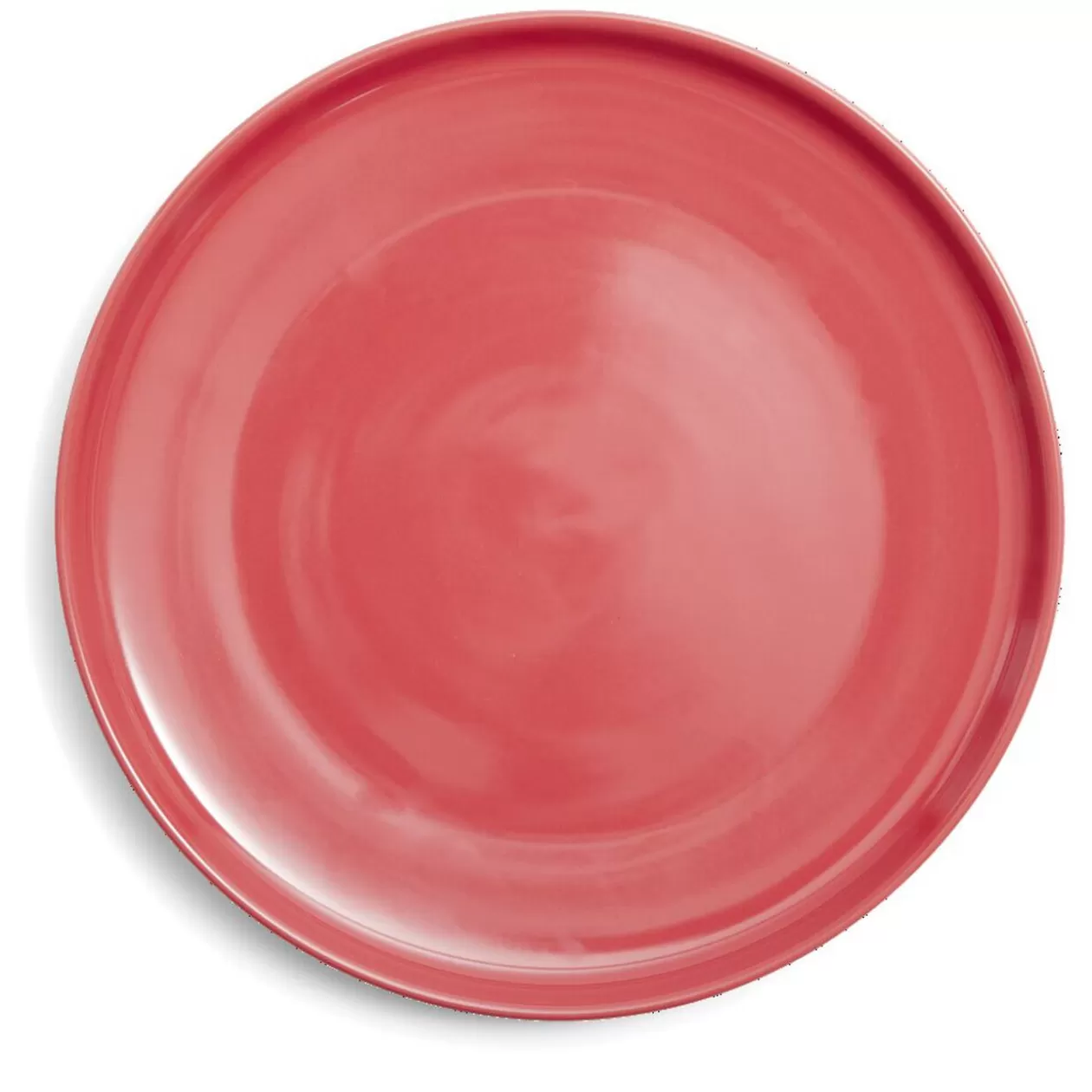 Gifi Assiette plate Oslo en grès rouge Ø27cm< Vaisselle Et Accessoires De Table