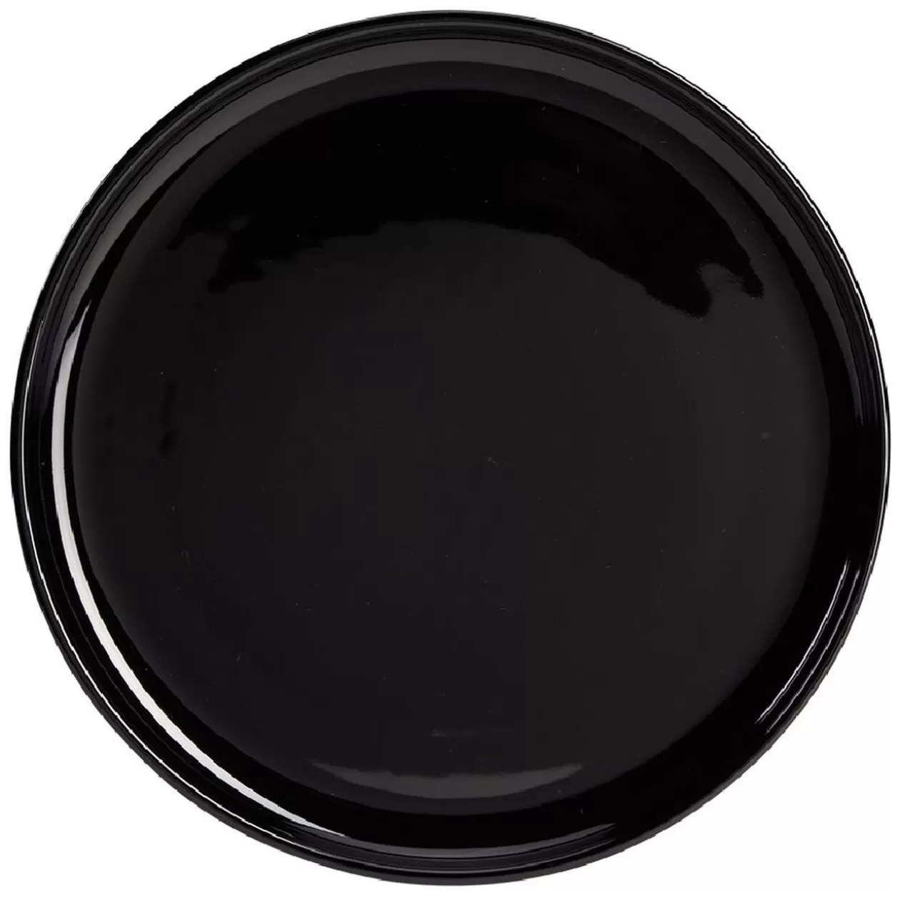 Assiette plate Oslo noir Ø27cm>Gifi Sale