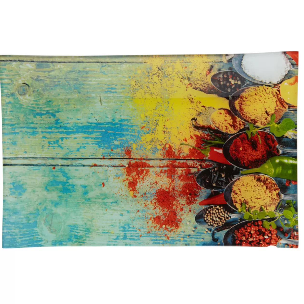 Gifi Assiette plate rectangulaire design épices< Vaisselle Et Accessoires De Table