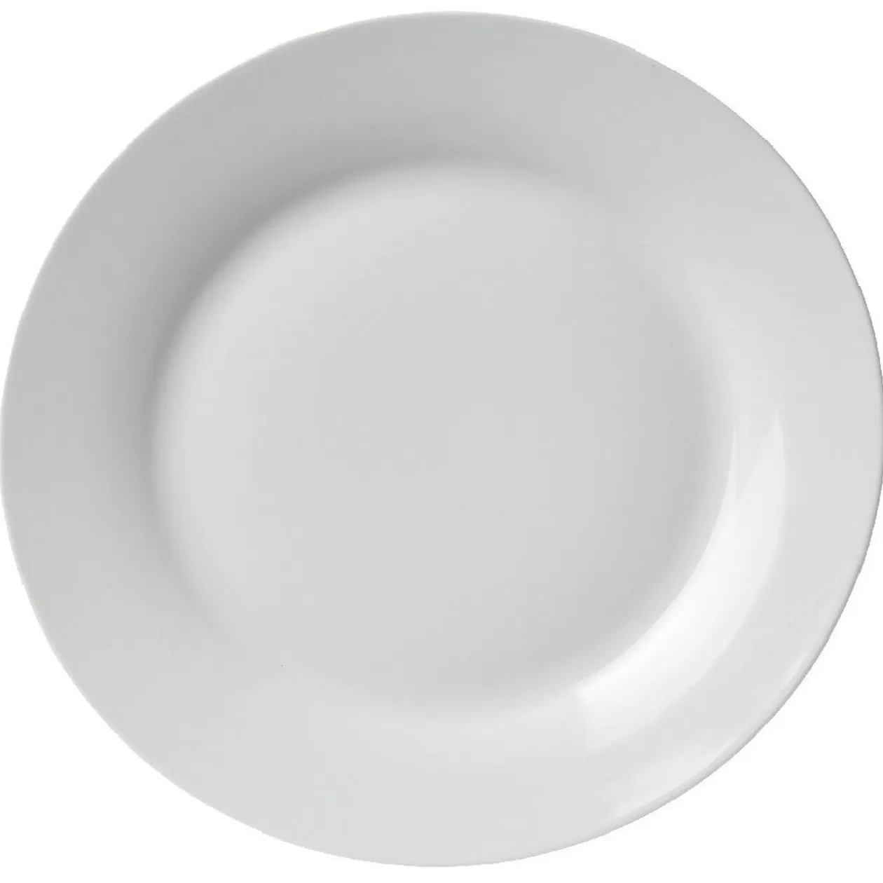 Assiette plate ronde blanche>Gifi Flash Sale