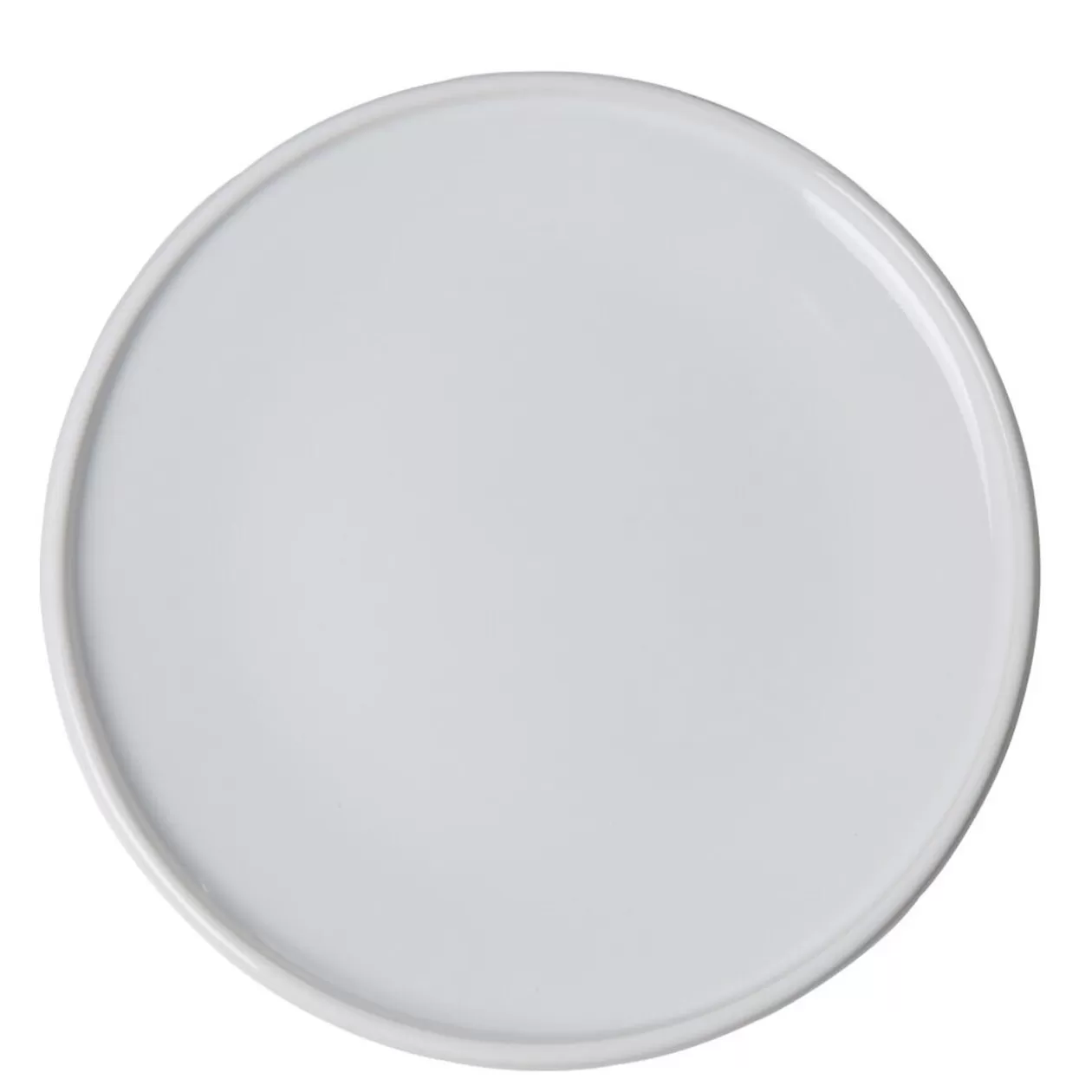 Assiette plate ronde blanche Terra>Gifi Discount