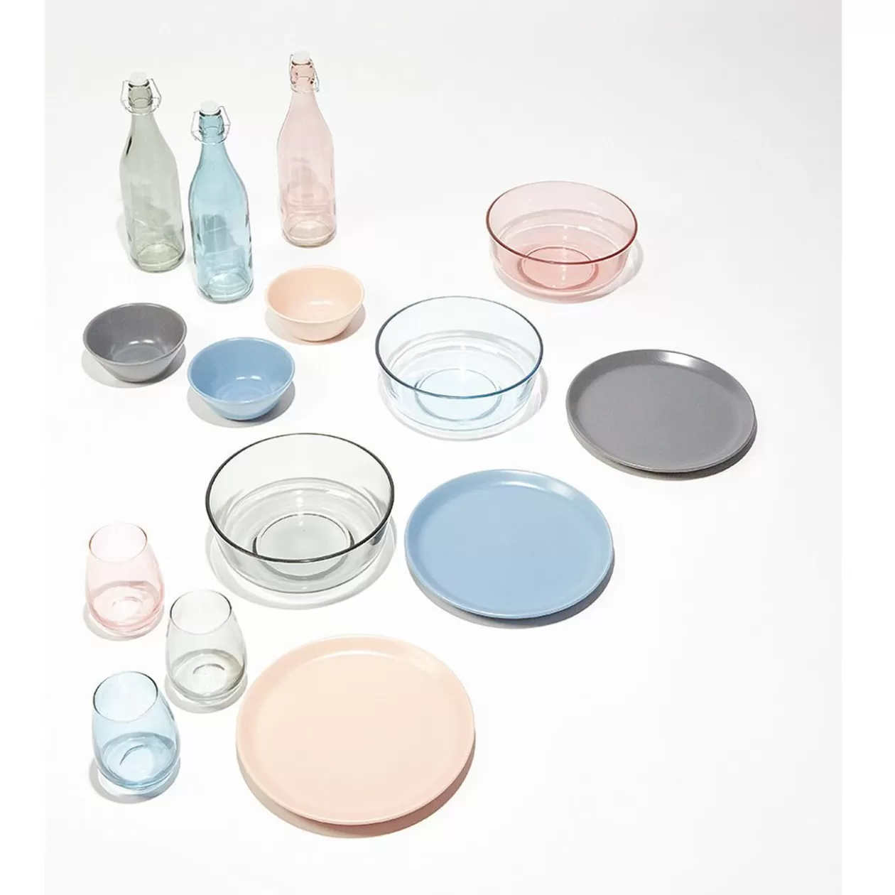 Assiette plate ronde couleur unie>Gifi Best