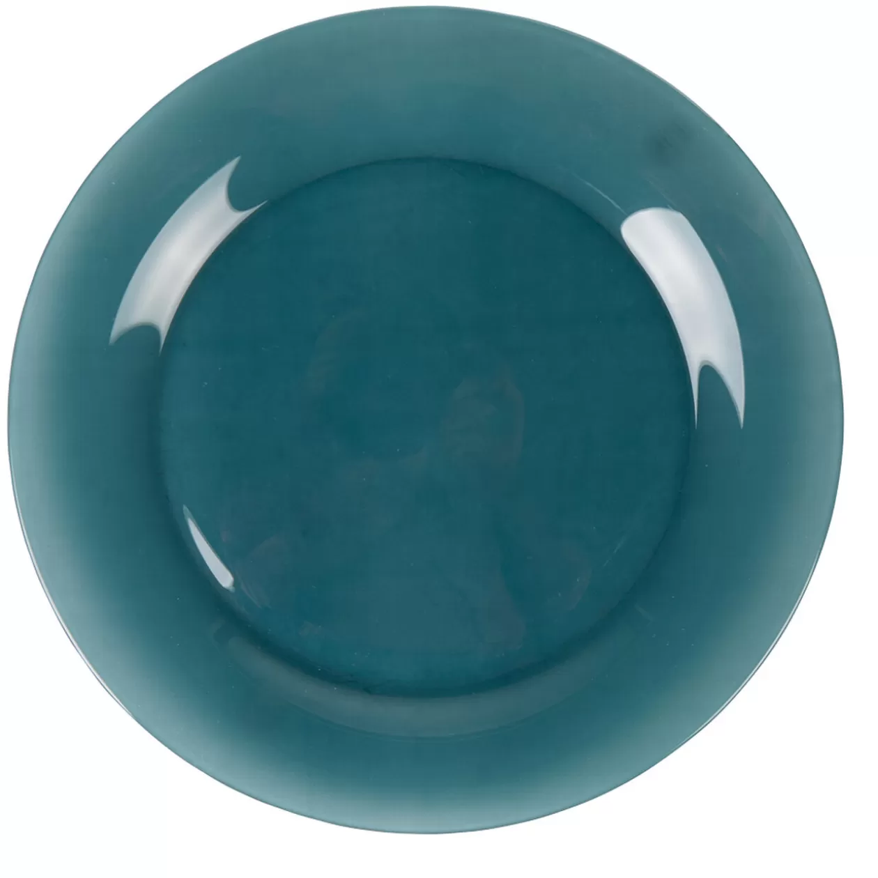 Assiette plate ronde Luminarc unie bleu foncé Zana>Gifi Outlet