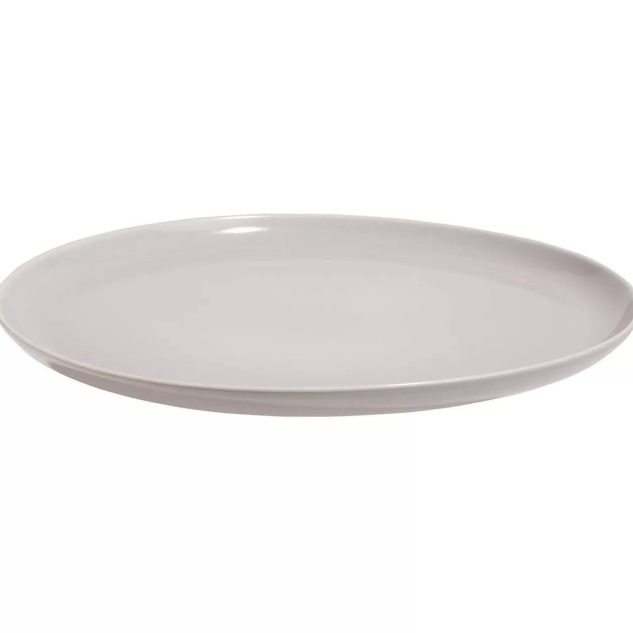 Gifi Assiette plate ronde Oslo porcelaine gris uni< Vaisselle Et Accessoires De Table
