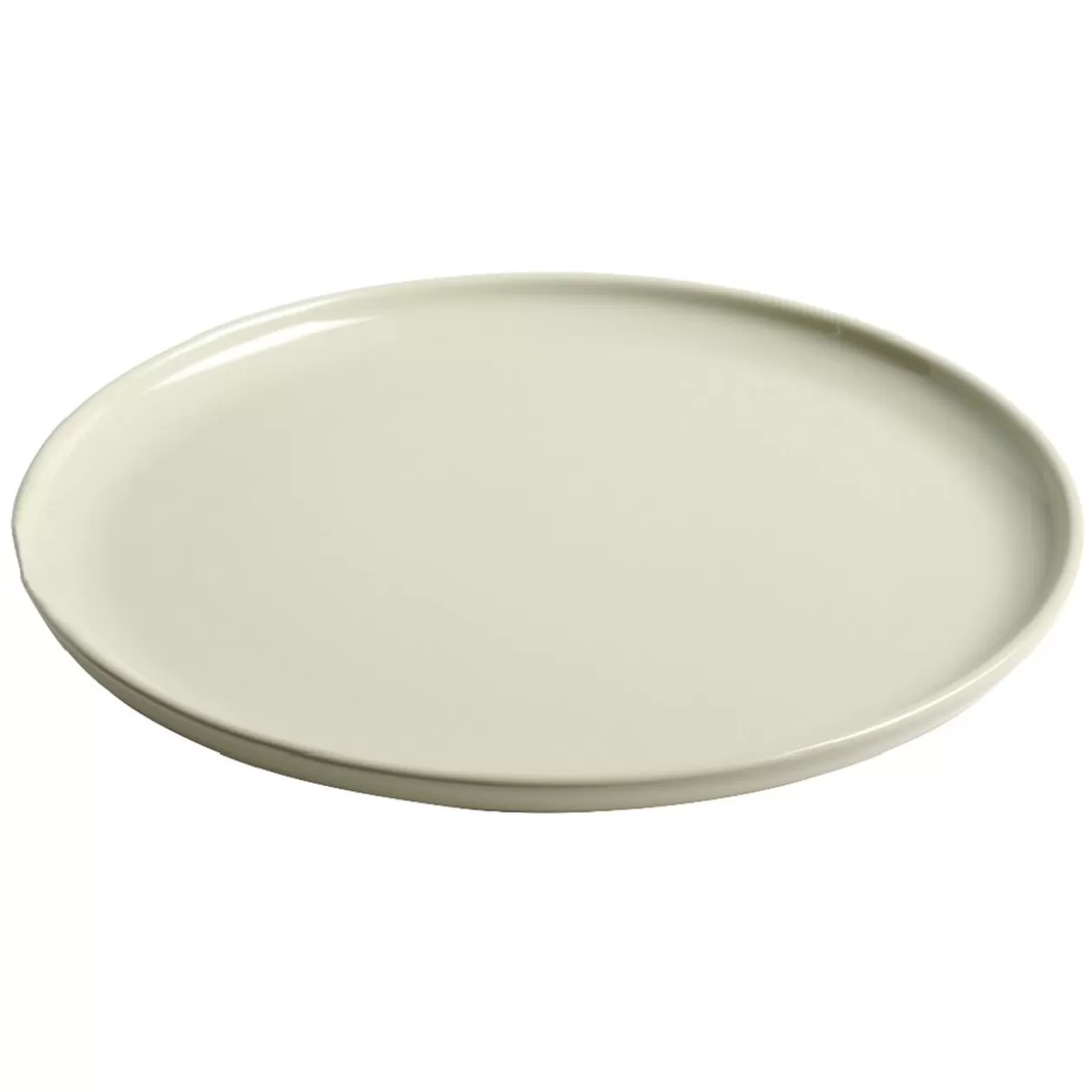 Assiette plate ronde Oslo taupe>Gifi Flash Sale