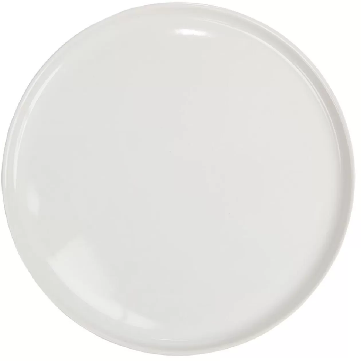 Assiette ronde plate Nordic porcelaine blanc>Gifi Hot