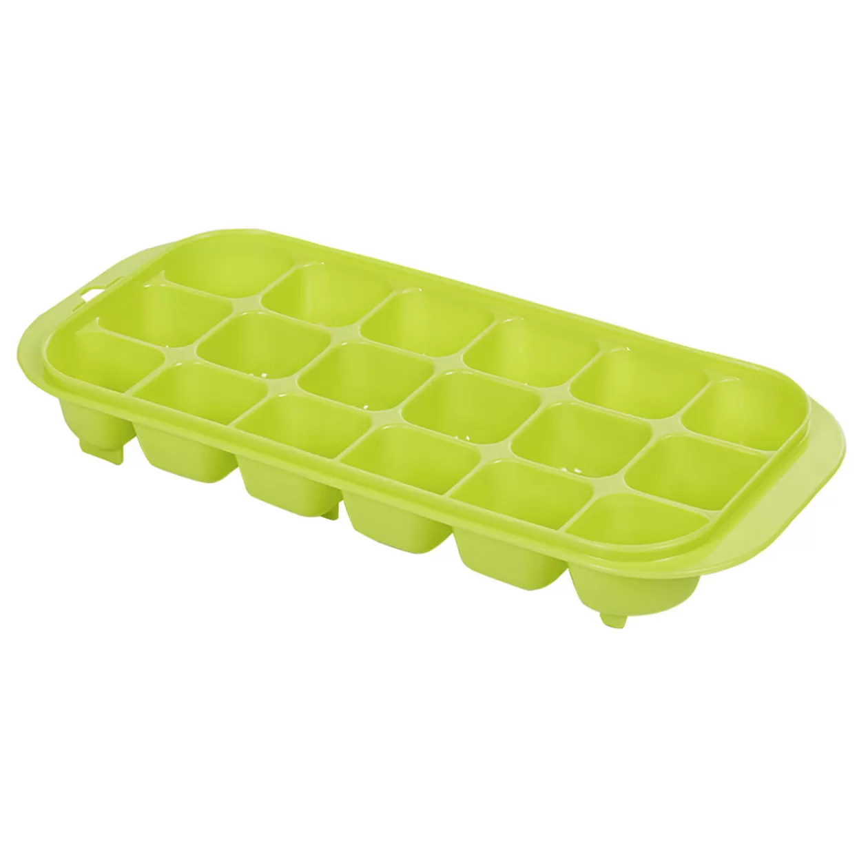 Bac à glaçons en plastique vert 18 compartiments x2>Gifi Clearance