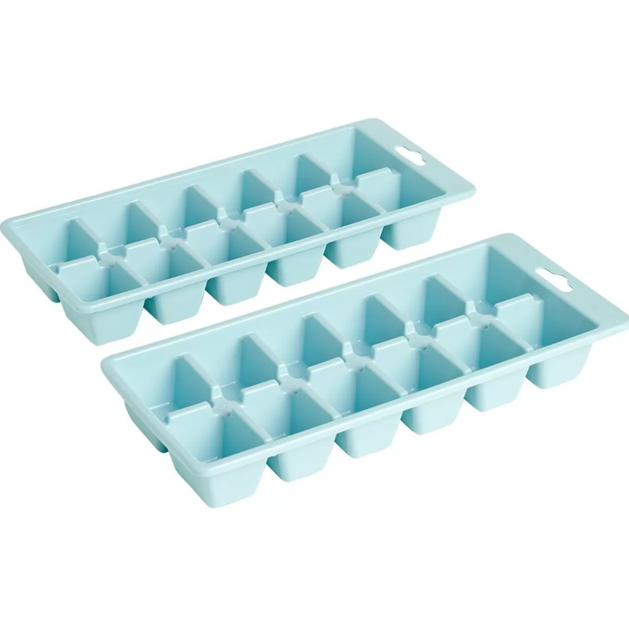 Bac à glaçons en plastique vert x2>Gifi Online