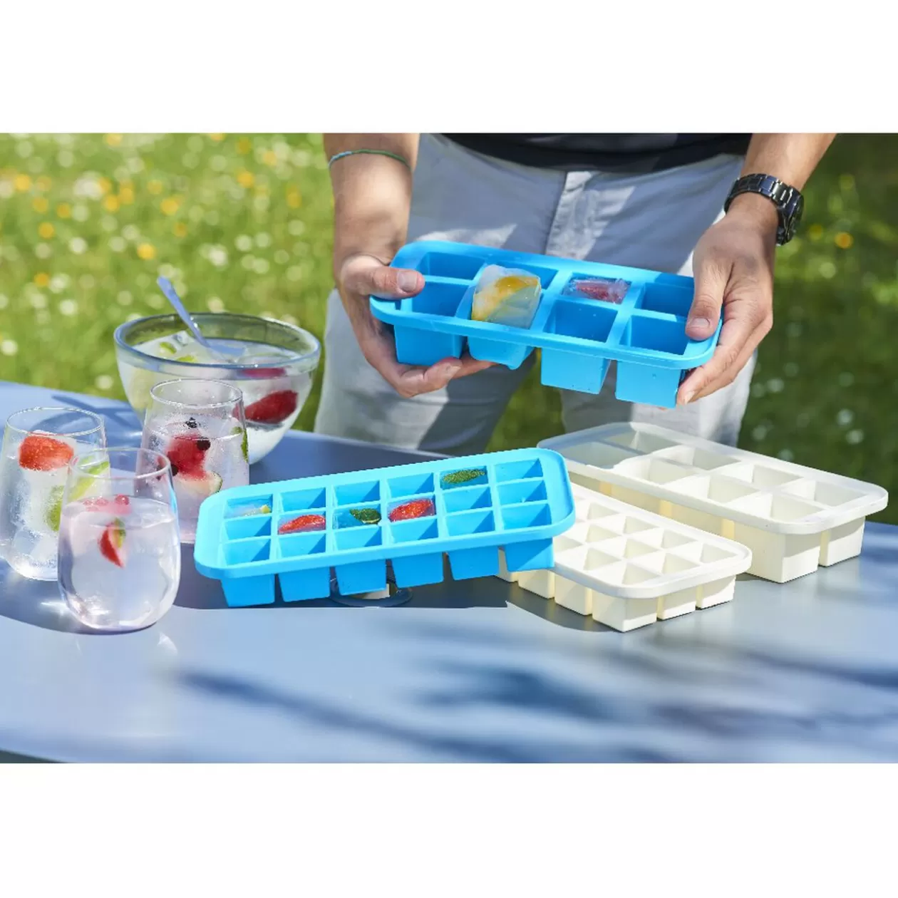 Gifi Bac à glaçons XL 8 compartiments< Conservation Alimentaire