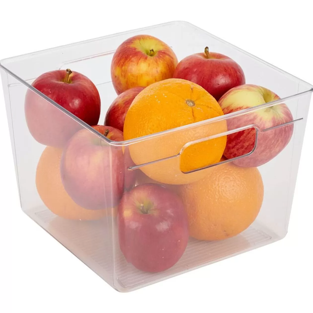 Gifi Bac de rangement carré transparent pour frigo 5,5L< Rangement De Cuisine